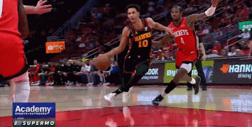 状元显天赋！里萨谢突破禁区 左手折叠单臂隔扣申京