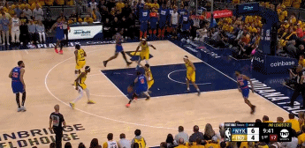 连续发挥！大桥突破喂米切罗空接暴扣 之后又命中底角三分