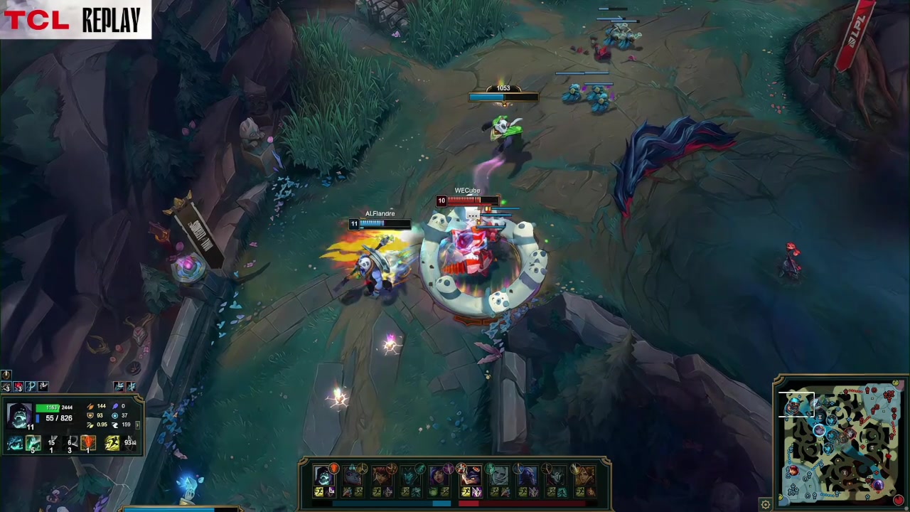 全是数值没有操作？Flandre掘墓一打二完成双杀