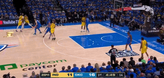 外线对飙！卡鲁索底角命中三分&马瑟林同样底角还以颜色